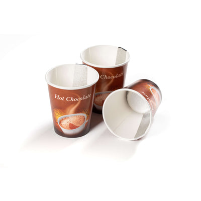 Gobelets pré-dosés carton RELAX Hot Chocolate 10 oz / 19 cl